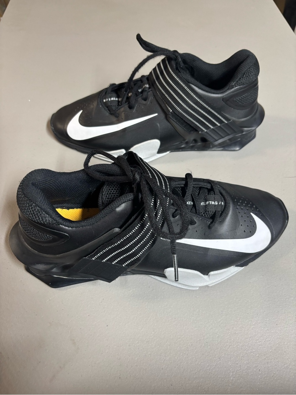 Nike Savaleos Weightlifting Shoes Black White - men’s 9 women’s 10.5 CV5708-010